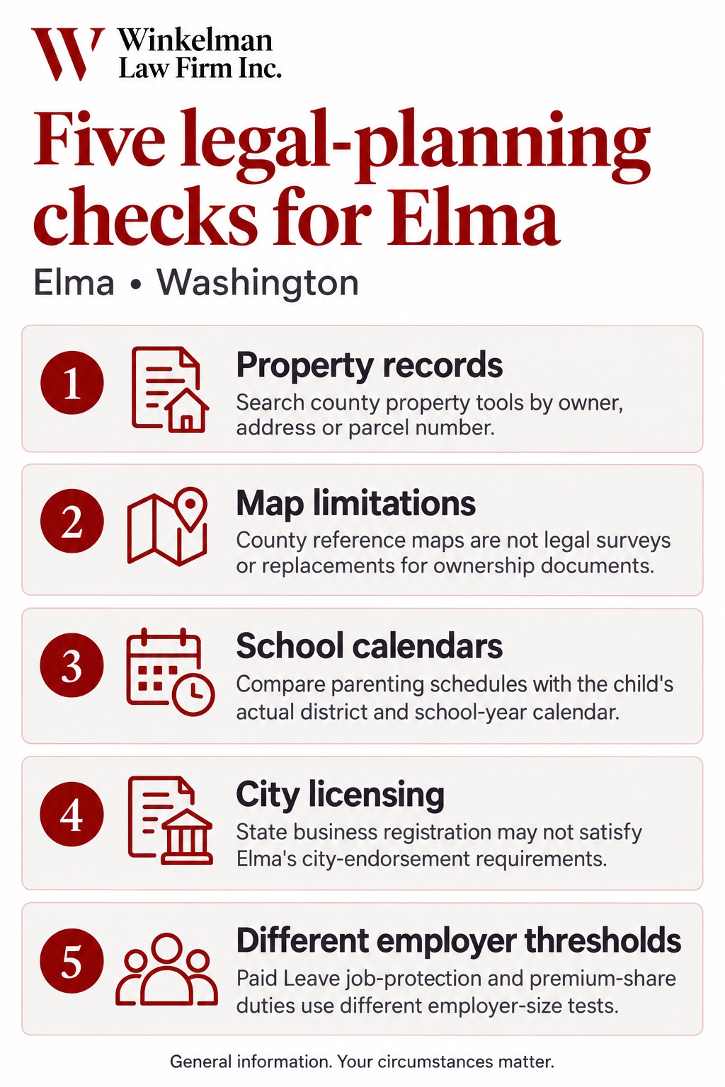 Elma Attorneys infographic