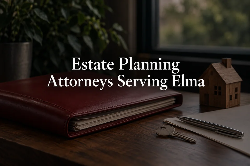 Estate planning attorneys serving Elma.