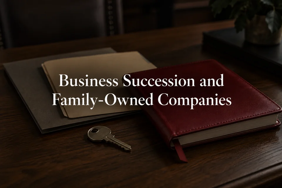Business succession and family-owned companies.