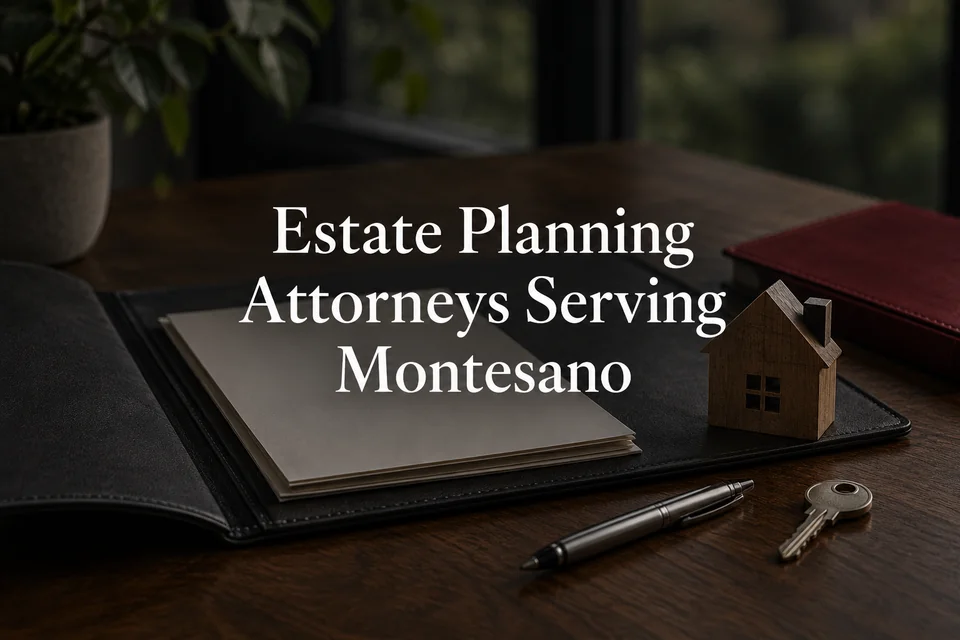 Estate planning attorneys serving Montesano.