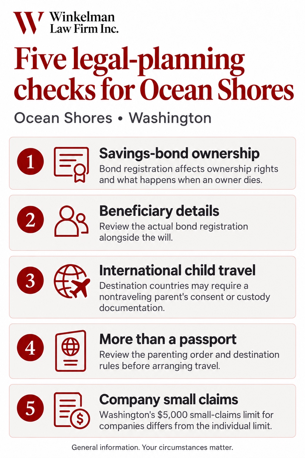 Ocean Shores Attorneys infographic