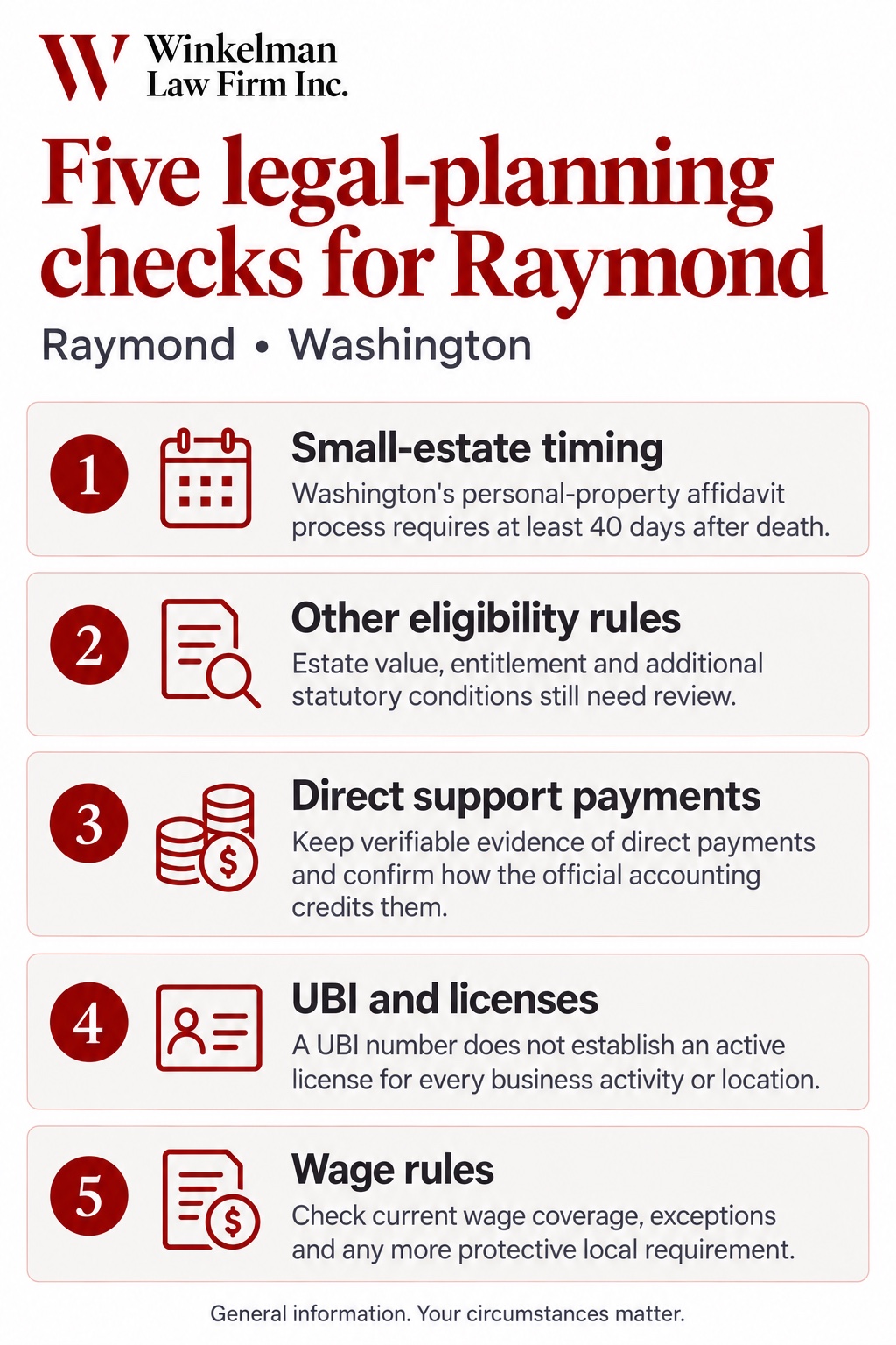 Raymond Attorneys infographic