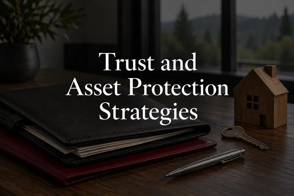 Trust and asset protection strategies.